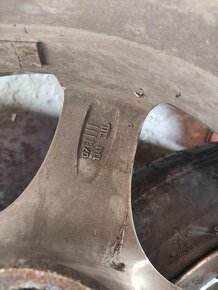 fiat croma alu kola disky 6,5Jx16 ET 37 RONAL - 4