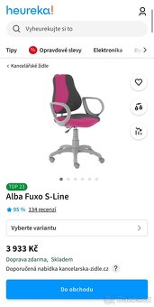 dětská rostoucí židle Alba Fuxo - 4