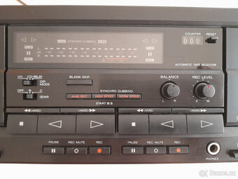 REZERVOVÁNO - Tape deck Sony TC-WR670 (po servisu) - 4