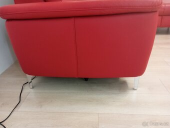 luxusná pohovka z pravej kože 240x210 - 4