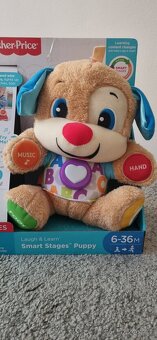 anglicky mluvící plyšový pejsek Fisher price - 4