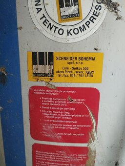 Kompresor Schneider - dílenský - 4