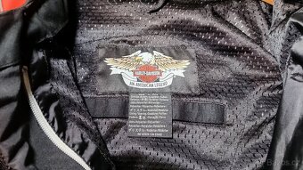 Harley Davidson - 4XL letní textilní bunda - 4