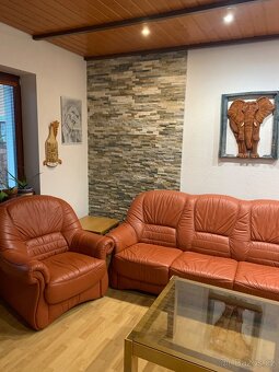 Koženâ sedačka rohová - 4