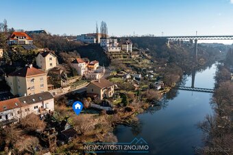 Prodej stavebního pozemku 467m2, TOP výhled na řeku, k.ú. Zn - 4