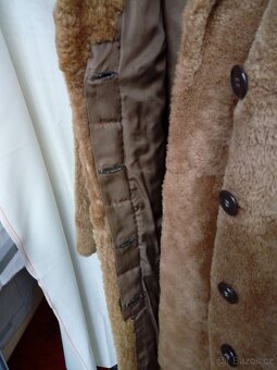 Retro dámský kožich + čepice - 4