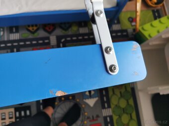 Dětská postel IKEA Kritter modrá - 4