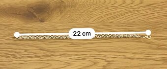 Zlatý řetízek na ruku - 4