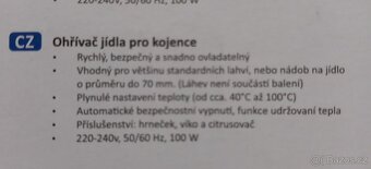 Ohřívač láhev - 4