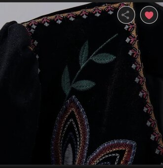 Dámská boho vintage bunda - 4