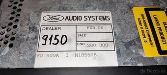 Originální autorádio Ford 6000 CD - 4