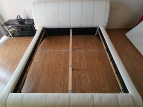 Designová robustní manželská postel PURTEX 180x200 cm - 4