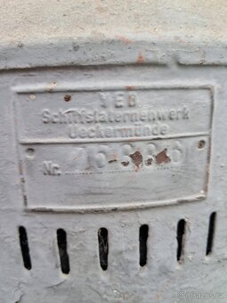 Prodám starou lodní lampu - 4