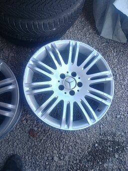 Mercedes Alu disky 10 Twin spoke - 4