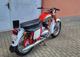 Jawa 250 (592) prestavba na SPORTKU - 4