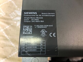Siemens - Sinamics 6SL3120-1TE28-5AA3 - nový - 4