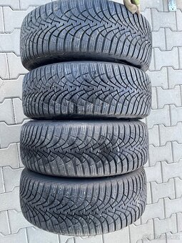 Alu kola zimní pneu VW Golf 5,6, 5x112 ET50, 205/55 16 - 4