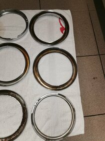 Škoda 100/110 r /1000/ jawa/ tatra - chromové rámečky - 4