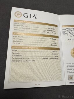 Zásnubní prsten s pravým diamantem 0,32ct - 4