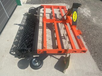 Planýrovač pro jízdárny HV 200 za traktor - s válcem - 4