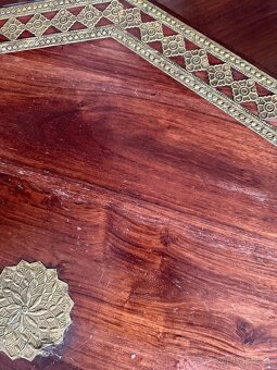 Starožitný masivní stolek - 4