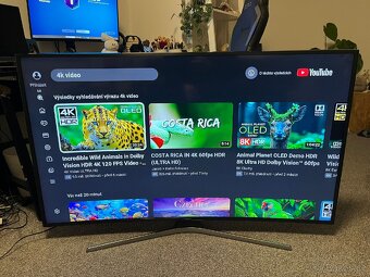 4K Prohnutá Samsung TV 139cm - 4
