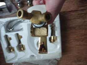 Luxusní mosazný vanový set - 4