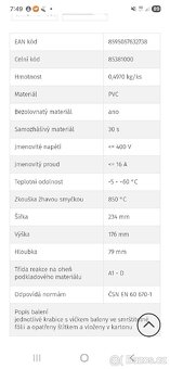 Rozhodná krabice Kopos 250/1 - 4