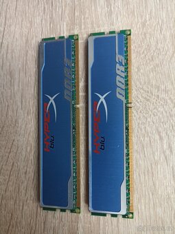 RAM Kingston HyperX blu DDR3 4GB (2x2GB) - 4