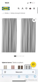 Ztmavující závěsy Ikea - 4