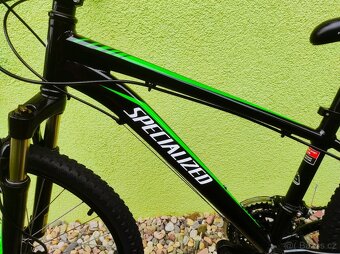 Značkové dětské kolo Specialized 24" (černá/zelená)# - 4