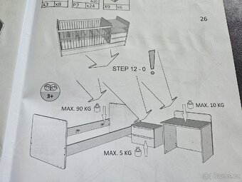 Rostoucí postýlka - 4