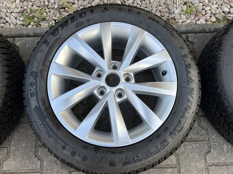 Zimní ALU sada Škoda Alcatras + Dunlop 205/55 R16 - 4
