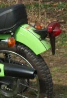 ČZ enduro - držák zadního světla Lucas 679 - 4