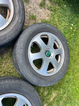 Alu disky 5x100 Škoda Octavia Fabia VW - 4