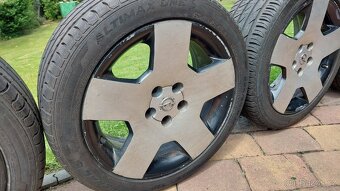 R17 225/45 Letní Alu kola Opel (zánovní pneu) - 4