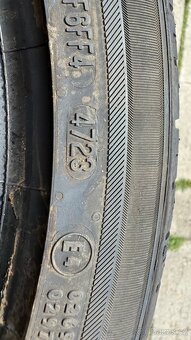 Prodám 4x letní pneu Barum 225/45 R17 91Y Bravuris 5 - 4