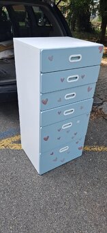 Skříňky ikea Stuva 2ks ideální pro děti - 4