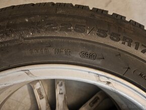 Neoriginální ALU kola Opel 7,5Jx17 5x115, ET: 40 +zimní pneu - 4