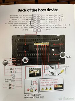 Autorádio pro Alfa Romeo Brera/159/Spider + kamera, mikrofon - 4