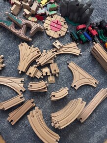 Brio, vláčky, vlackodraha, dřevěné vlaky - 4