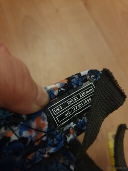 Crossroad v.33 páskové sandálky boty modro-černé - 4