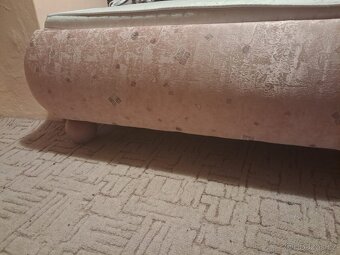 Letiště manželská postel  s úložným prostorem - 4