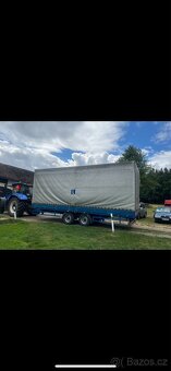 Traktorový vlek, přivěs na balíky - 4