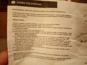 Dveřní polstrování - 4