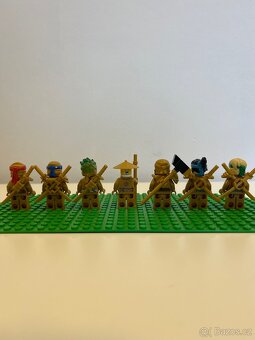 LEGO Ninjago Figurky Legacy Zlaté / Golden - 4