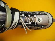 Inline brusle Rollerblade – šedo černé - 4