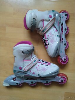 Kolečkové brusle nastavitelné 37-40 - 4