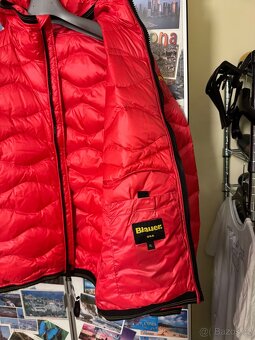 Pánská péřová bunda Blauer, XL - 4