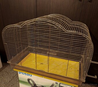 Holoubek diamantový straka + klec zdarma - 4